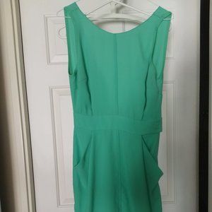 Aritzia turquoise green dress size 2 like new